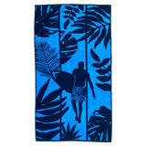 Serviette de plage velours Jacquard Wapi 70x140 400g/m²